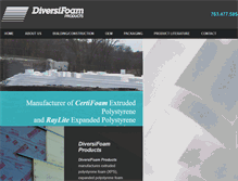 Tablet Screenshot of diversifoam.com